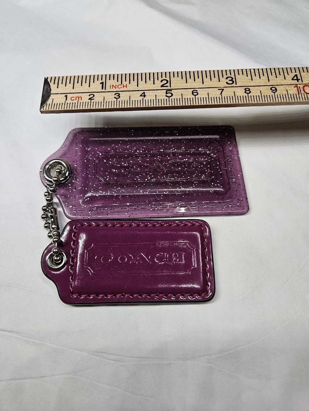 Coach Poppy Hangtags Set Of 2